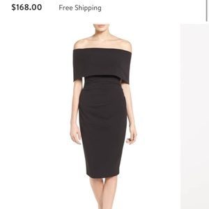 Vince Camuto Popover Midi Dress